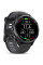 Смарт-часы Garmin Forerunner 970 Carbon Gray DLC Titanium Bezel with Black Case and Black/Transparent White Band (010-02969-00/10/60)