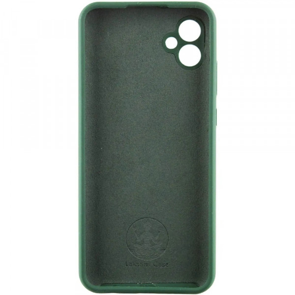 Чехол Silicone Cover Lakshmi Full Camera для Samsung Galaxy A07 Dark Green (AA)