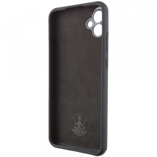 Чехол Silicone Cover Lakshmi Full Camera для Samsung Galaxy A07 Black (AA)
