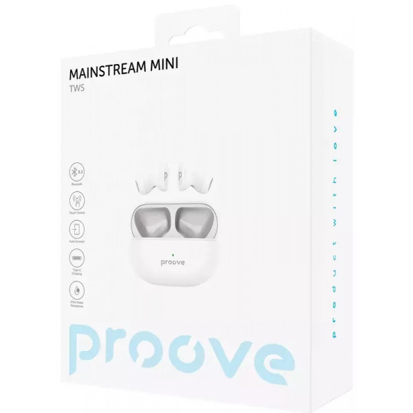 TWS наушники Proove Mainstream Mini White (TWMM00010002)