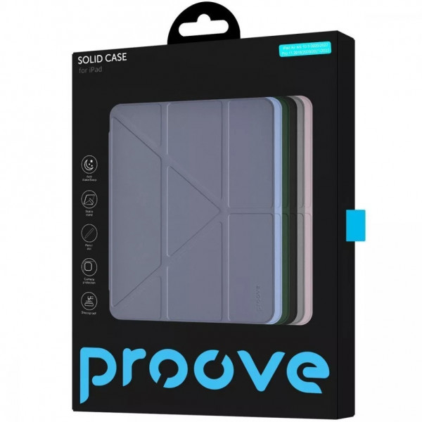 Чохол Proove Solid Case для iPad 10.2 (2019/2020/2021) Gray