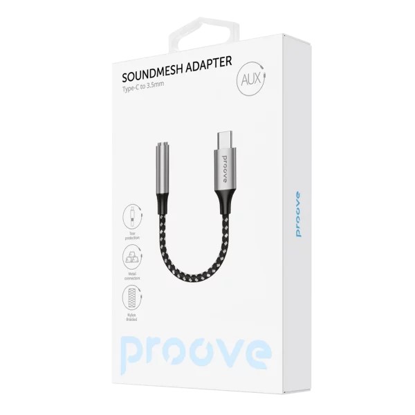 Перехідник Proove Soundmesh Type-C to 3.5 (ACSM00005201)