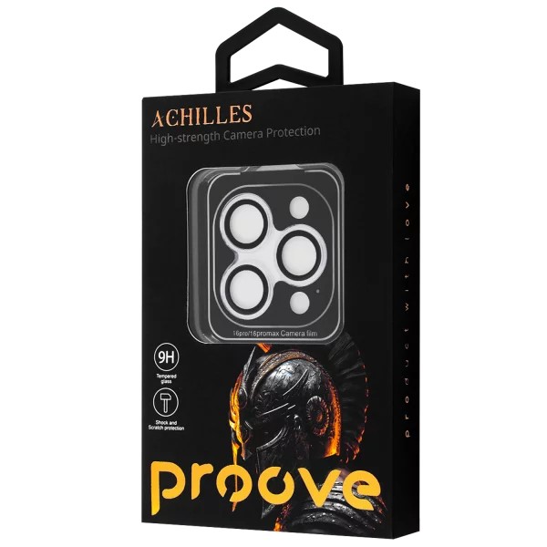 Защитное стекло для камеры Achilles для iPhone 16 Pro/16 Pro Max Natural Titanium (CPPAIP16PM25)