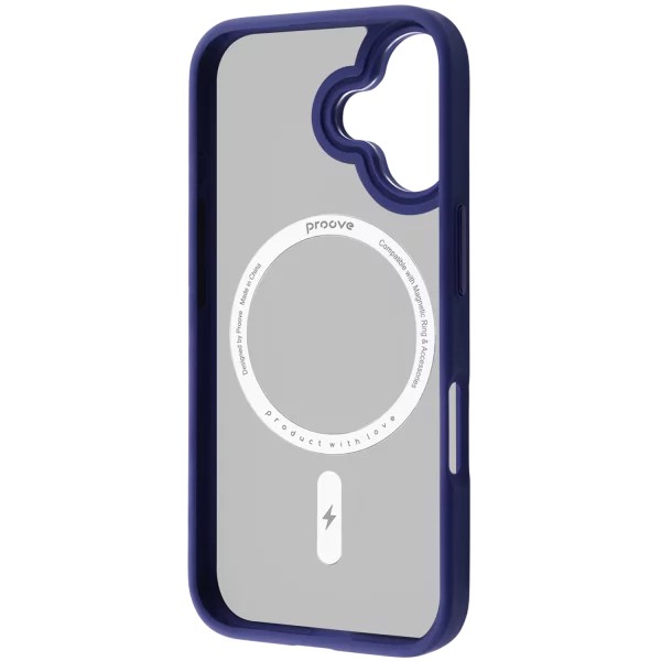 Чехол Proove Essence Case with MagSafe для iPhone 17 Midnight Blue (PCECIP170008)