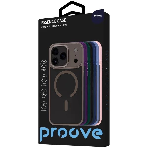 Чехол Proove Essence Case with MagSafe для iPhone 17 Air Midnight Blue (PCECIP17AR08)