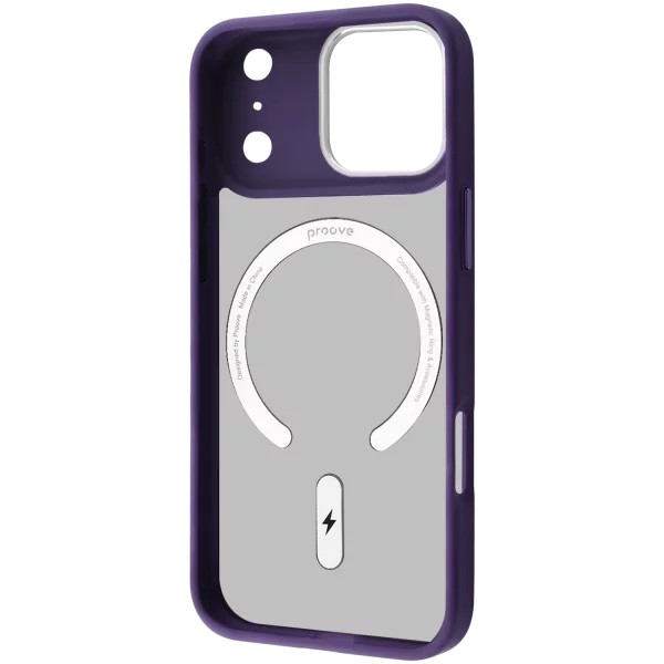 Чехол Proove Essence Case with MagSafe для iPhone 17 Pro Deep Purple (PCECIP17P004)