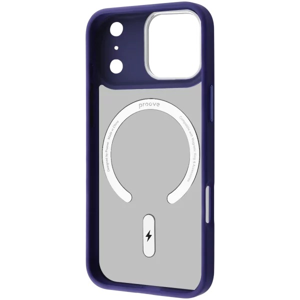Чехол Proove Essence Case with MagSafe для iPhone 17 Pro Midnight Blue (PCECIP17P008)