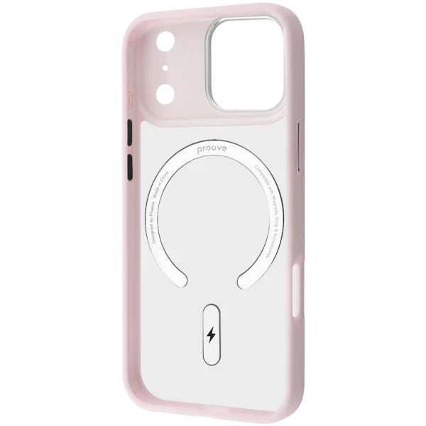 Чехол Proove Essence Case with MagSafe для iPhone 17 Pro Max Pink Sand (PCECIP17PM28)