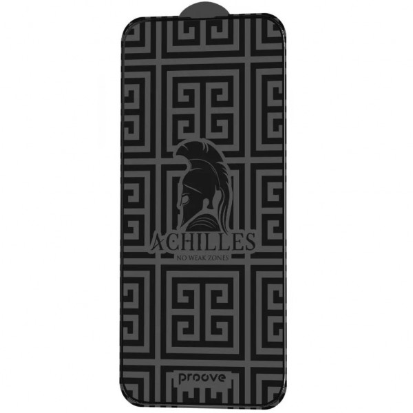 Захисне скло Full Screen Achilles для iPhone 17 Pro Black (PGPAIP17P001)