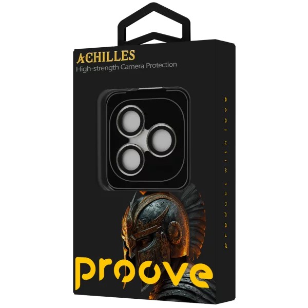 Захист фотокамери Proove Achilles iPhone 17 Pro/17 Pro Max Natural Titanium (CPPAIP17PM25)