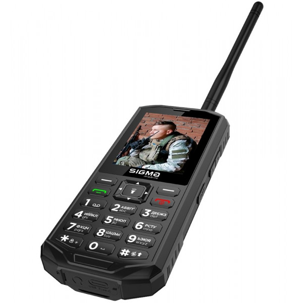 Мобильный телефон Sigma mobile X-treme PA68 Black (4827798466612)