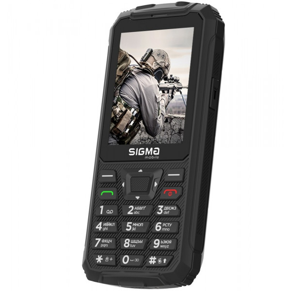 Мобильный телефон Sigma mobile X-treme PR68 Black (4827798122419)