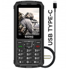 Мобильный телефон Sigma mobile X-treme PR68 Black (4827798122419)