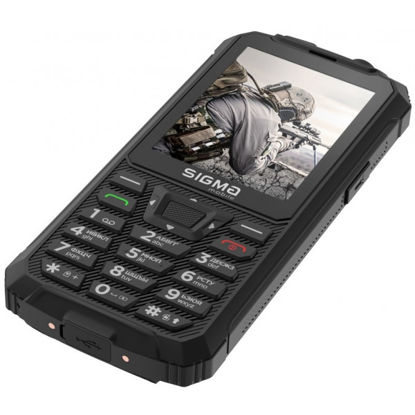 Мобильный телефон Sigma mobile X-treme PR68 Black (4827798122419)