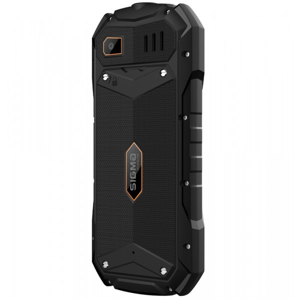 Мобильный телефон Sigma mobile X-treme PV68 Black/Orange (4827798738221)