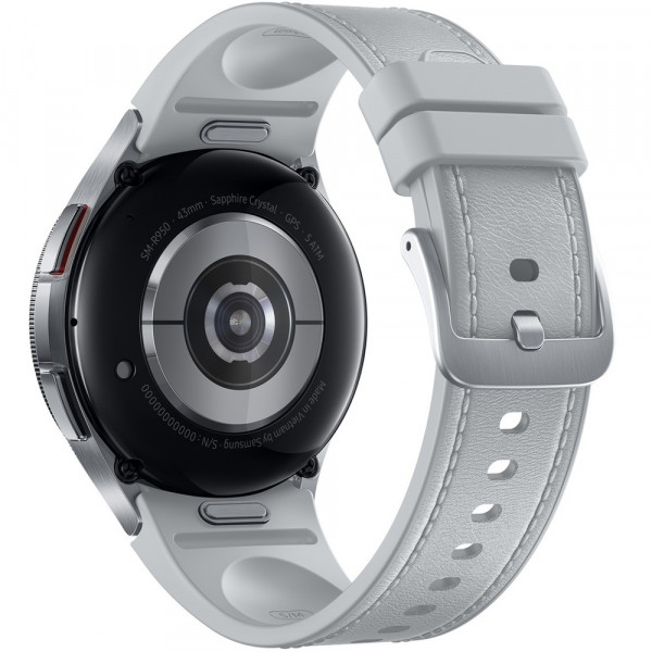 Смарт-годинник Samsung Galaxy Watch 6 Classic 43mm Silver (SM-R950NZSA)