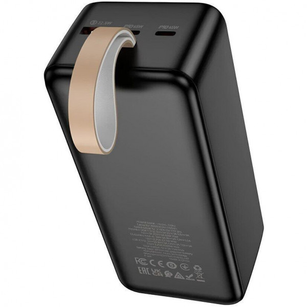 Зовнішній акумулятор Power Bank Hoco DB82 Aquila 40000mAh PD65W Black