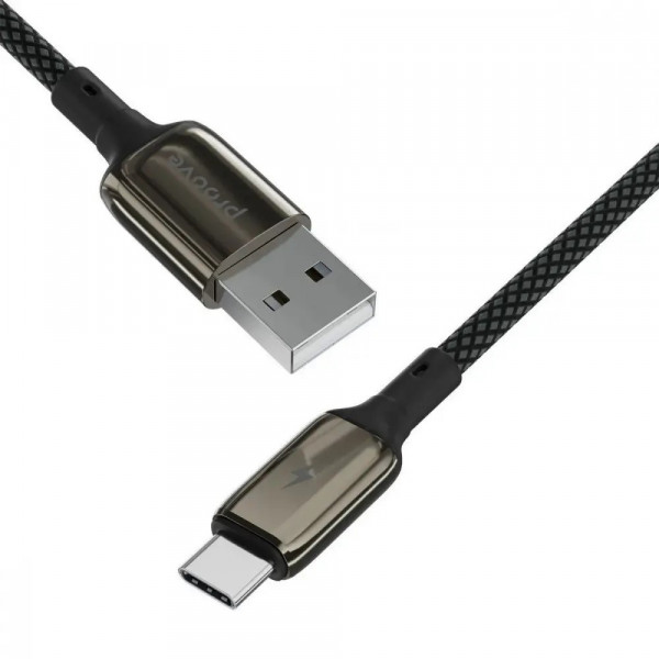 Кабель Proove Dense Metal Type-C 2.4A (1m) Black (CCDM20001201)