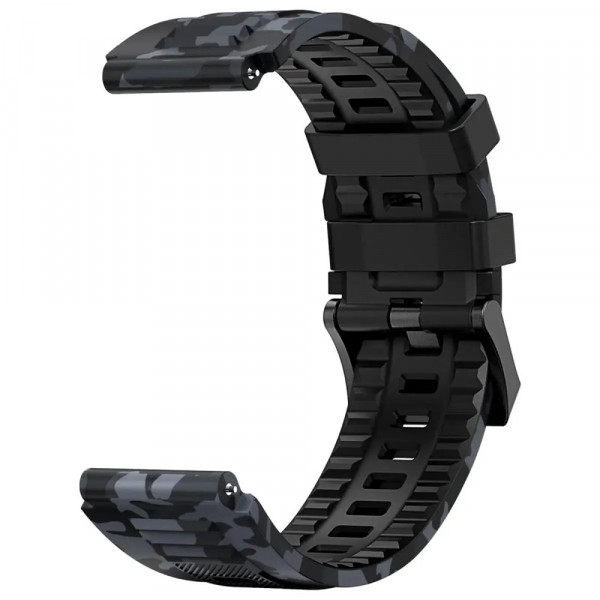 Сменный ремешок Kospet CAMO Grey/Black 22mm