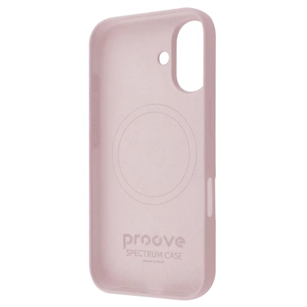 Чехол Proove Spectrum Case with Magnetic Ring iPhone 17 Powder Pink (PCSPIP170057)
