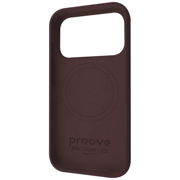 Чехол Proove Spectrum Case with Magnetic Ring iPhone 17 Pro Max Choco Mouse (PCSPIP17PM54)