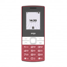 Мобильный телефон Ergo B185 Dual Sim Red