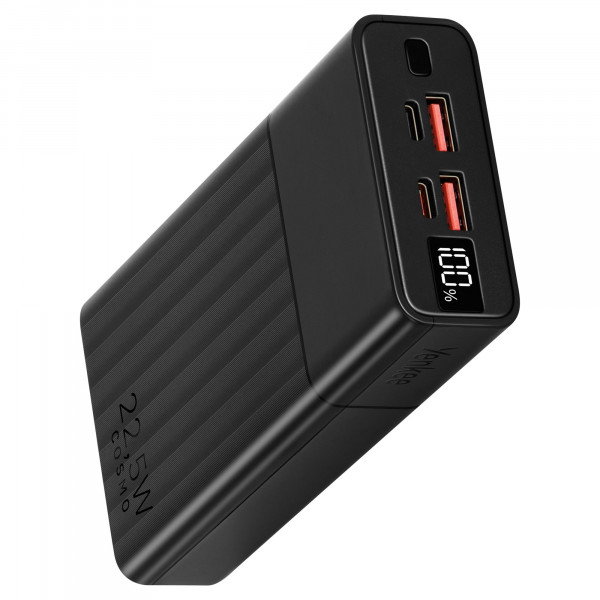 Внешний аккумулятор Power Bank Yenkee YPB 2031 20000mAh PD20W + QC22.5W Black