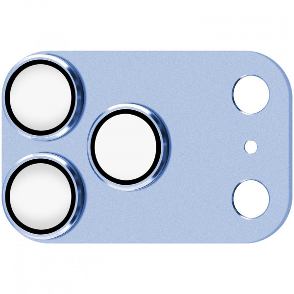 Защитное стекло Achilles Full Metal для камеры iPhone 18 Pro Max Light Blue (CPPAFM18PM08)