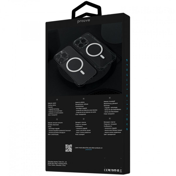 Чехол Proove Crystal Case with MagSafe для iPhone 14 Brilliance (PCCCIP140059)