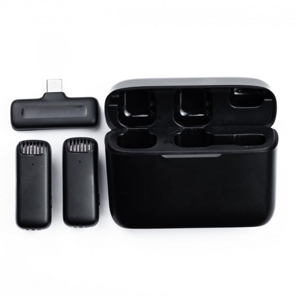Петличный микрофон беспроводной J13 Type-C Black