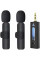 Петличный микрофон беспроводной двойной K35 3.5mm