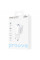 Сетевое зарядное устройство Proove Pocket GaN Plus 25W Type-C+USB White (WCPG25111202)