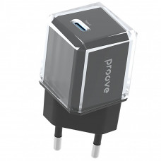 Сетевое зарядное устройство Proove Pure GaN 30W Type-C Black (WCPU30012201)