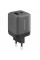 Мережевий зарядний пристрій Proove Pure GaN Plus 30W (Type-C + USB) Black (WCPU30111201)