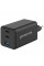 Мережевий зарядний пристрій Proove Pocket GaN 65W (2Type-C + USB) Black (WCPG65121201)