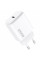 Сетевое зарядное устройство Proove Silicone Power 2 20W (Type-C) + кабель Type-C to Lightning (1m) White (WCSP22010002)