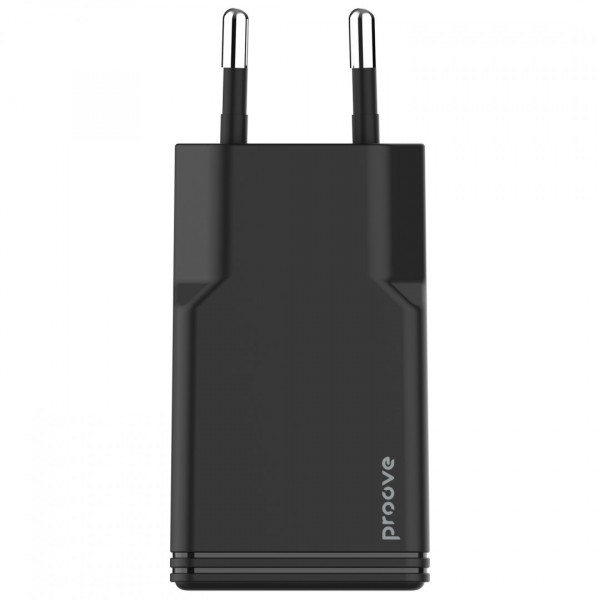 Мережевий зарядний пристрій Proove Slender 20W Type-C Black (WCSS20010001)