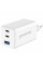 Мережевий зарядний пристрій Proove Pocket GaN 65W (2Type-C + USB) White (WCPG65121202)