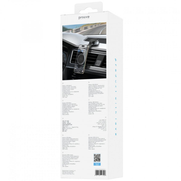 Автомобильный держатель Proove Truck Suction Type Car Mount Black (CHPT00000001)
