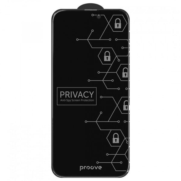 Захисне скло Proove Privacy для iPhone 16 Pro/17 (PGPPRI16P001)