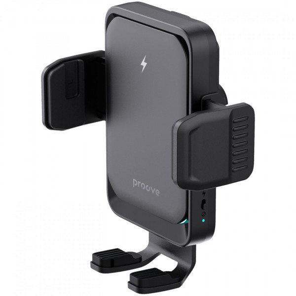 Автомобильный держатель с беспроводной зарядкой Proove Sonic Pro 15W Black (WHSP15002001)