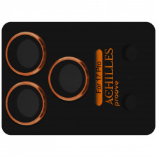Защитное стекло Achilles Full Metal для камеры iPhone 17 Pro Cosmic Orange (CPPAFM17P030)