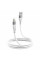 Кабель Proove Soft Silicone USB to Lightning 2.4A (2m) White (CCSO20001122)