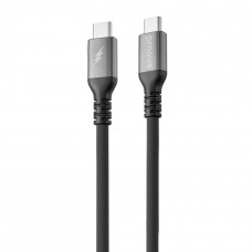 Кабель Proove ReGen Silicone Type-C to Type-C 60W (1m) Black (CCRS60002201)