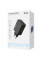 Мережевий зарядний пристрій Proove Silicone Power 2 67W (2 Type-C + USB) Black (WCSP26120001)