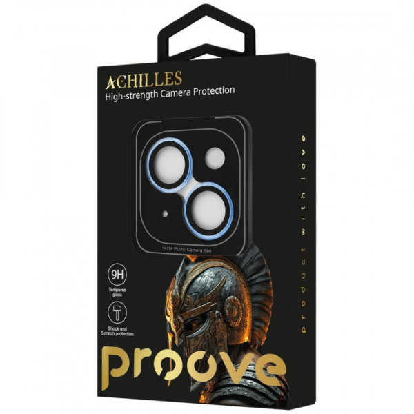 Защитное стекло Achilles для камеры iPhone 14/14 Plus Midnight (CPPAIP14PL22)