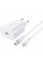 Сетевое зарядное устройство Proove Rapid 20W USB-C + кабель USB-C to Lightning (WCRP20012102)