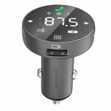 Автомобильное зарядное устройство Proove FM Launcher Sound Sync 30W (PD+QC3.0) Type-C+USB (FMSS30110003)