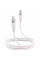 Кабель Proove Soft Silicone Type-C to Lightning 27W (1m) White (CCSO27002102)
