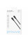 Кабель Proove Soft Silicone Type-C to Lightning 27W (1m) Black (CCSO27002101)